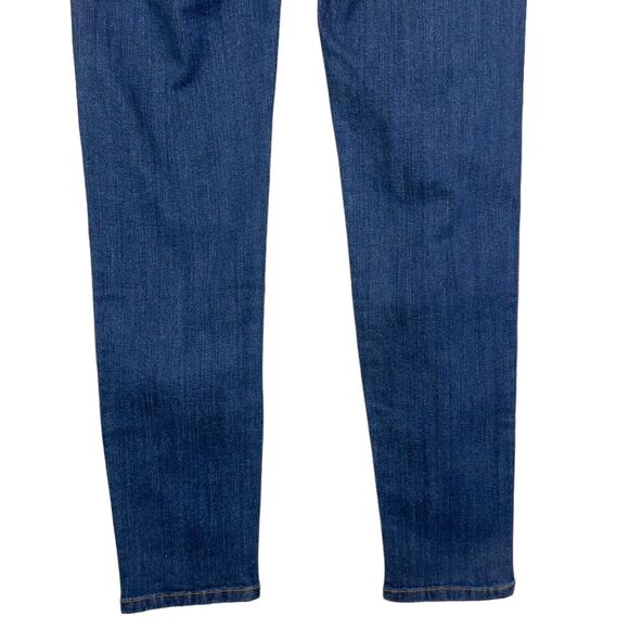 Mia & Moss Jeans Womens‎ Size 6 / 28 Sabine Skinny Denim Distressed Whiskering - Picture 6 of 13